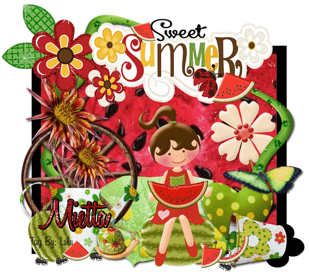 Mietta - Sweet Summer Watermelon girl