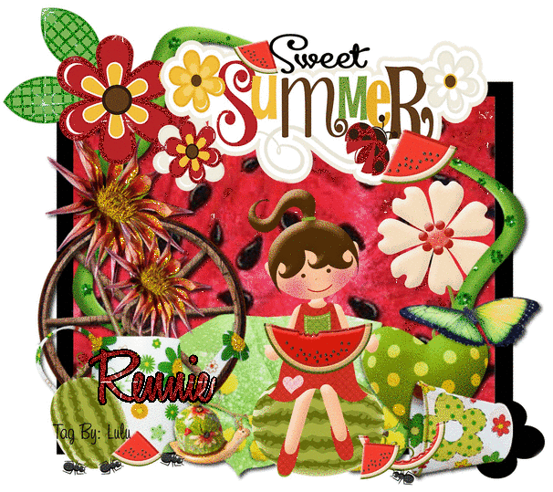 Rennie - Sweet Summer Watermelon girl