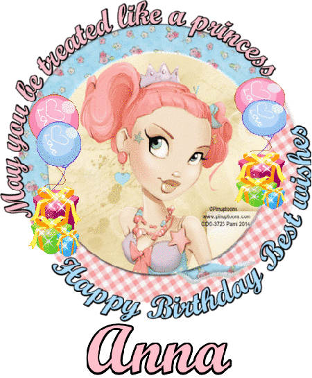 Happy Birthday ~ Anna