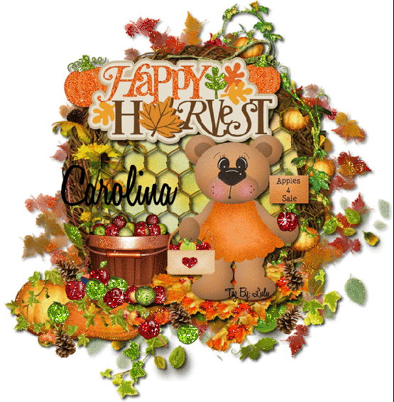 Carolina - Happy Harvest Bear Autumn Fall
