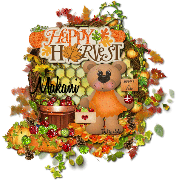 Makani - Happy Harvest Bear Autumn Fall
