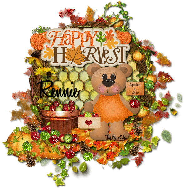 Rennie - Happy Harvest Bear Autumn Fall