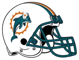 Miami Dolphin Helmet