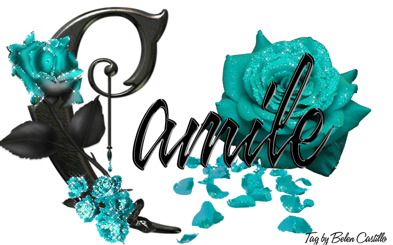 Aqua Roses - Camile