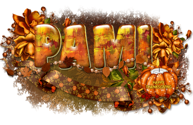 Pami-Thanksgiving candle
