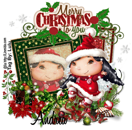 Andrea - Merry Christmas to you