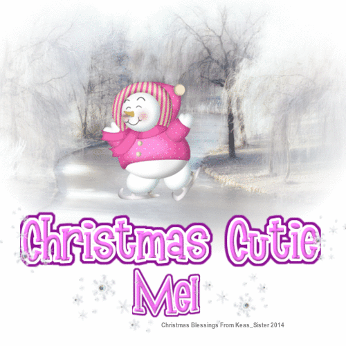 Mel - Christmas Cutie - Snowgirl