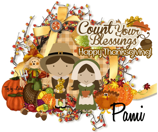 Pami - Happy Thanksgiving Counting your Blessings