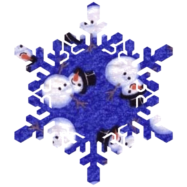 Snowman Snowflake