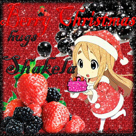Berry Christmas hugs Shakela