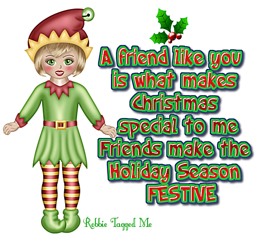 Friends at Christmas