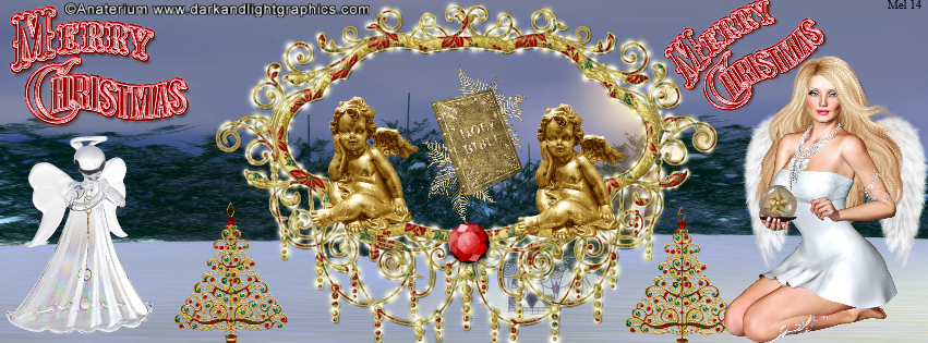 Merry Christmas fb cover