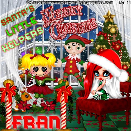 Fran -Santa's little....