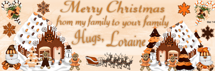 Loraine -Merry Christmas....