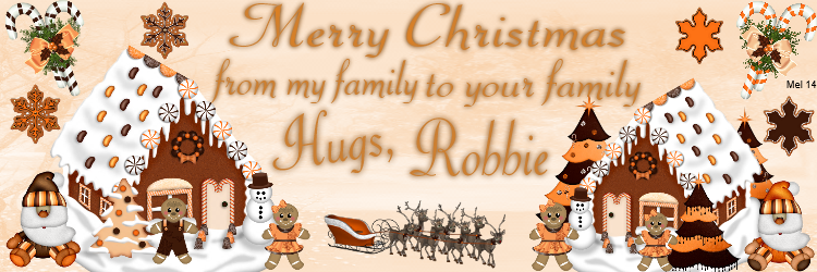 Robbie -Merry Christmas...