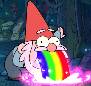 Blehhhhh Â¨ OMG RAINBOWS YAAAAY Â¨