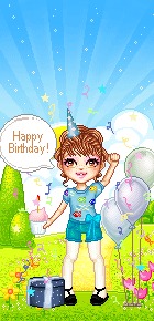 Happy birthday doll!