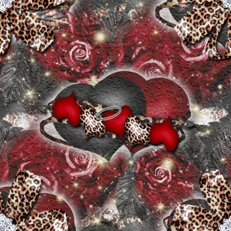 Heart anti-valentines day background
