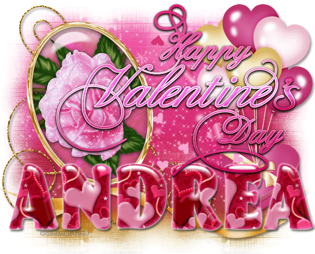 Andrea-Valentine's Day pink
