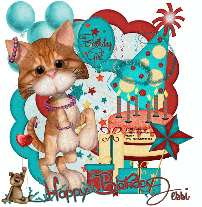 Happy Birthday Cat/Jessi
