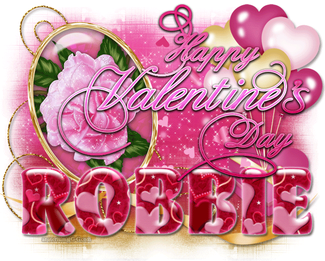 Robbie-Valentine's Day pink