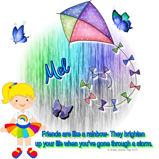 Mel - Rainbow - Butterfly