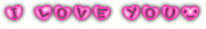 I love you