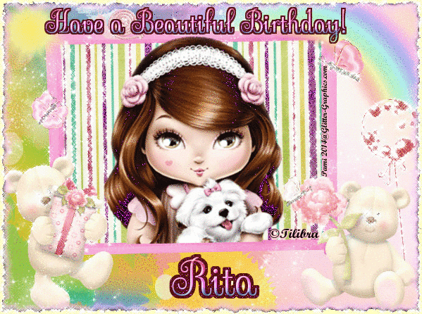 Happy Birthday ~ Rita