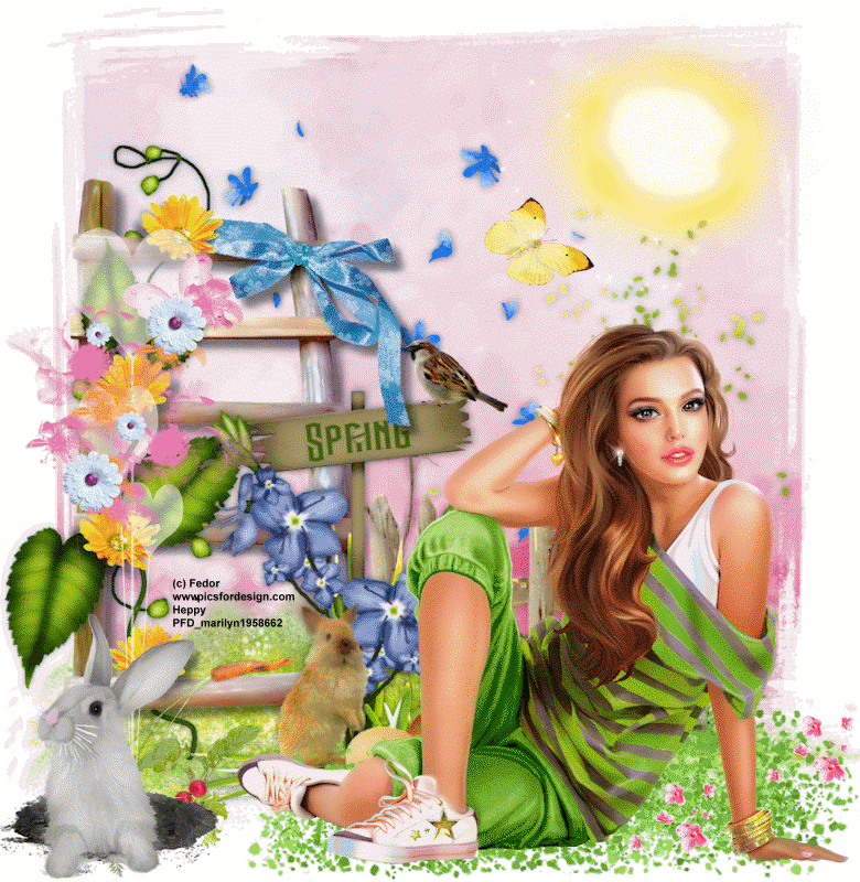 Spring/girl green
