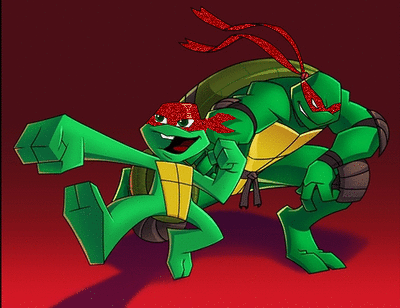 TMNT Young and Teen Raphael