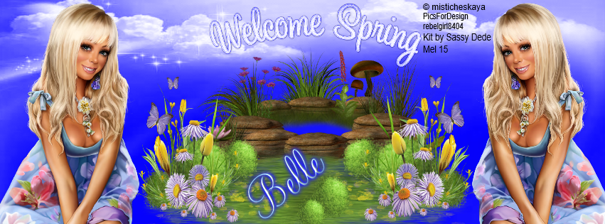 Belle -Welcome Spring fb cover