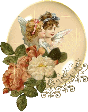 Victorian Angels Globe N Roses