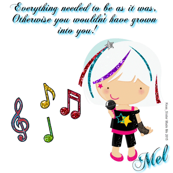 Mel - Girl - Music Notes