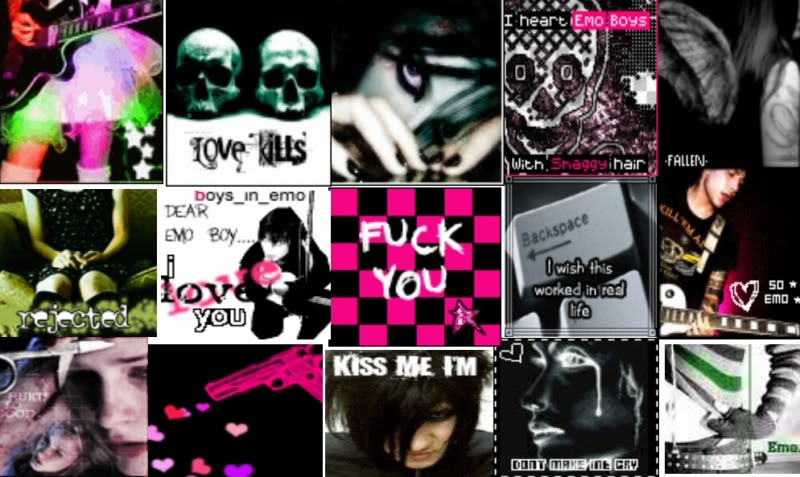 emo collage