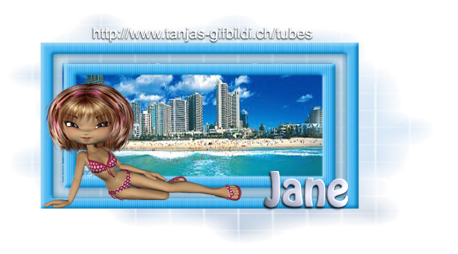 Girl at Beach - Jane
