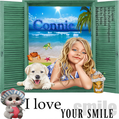 Connie -I love your smile