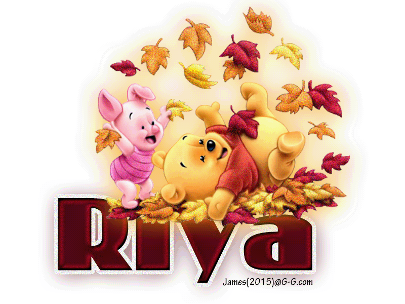 Pooh & Piglet: Riya