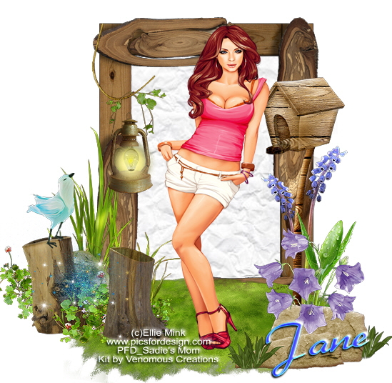 Girl in pink top - Jane