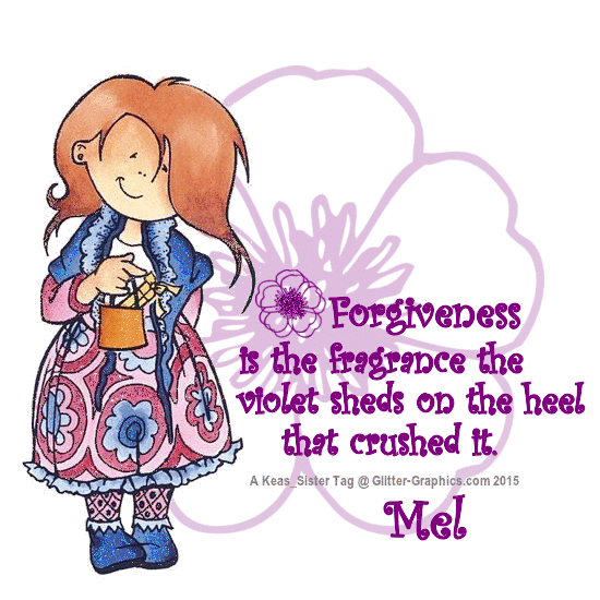 Mel - Forgiveness - Violet - Girl