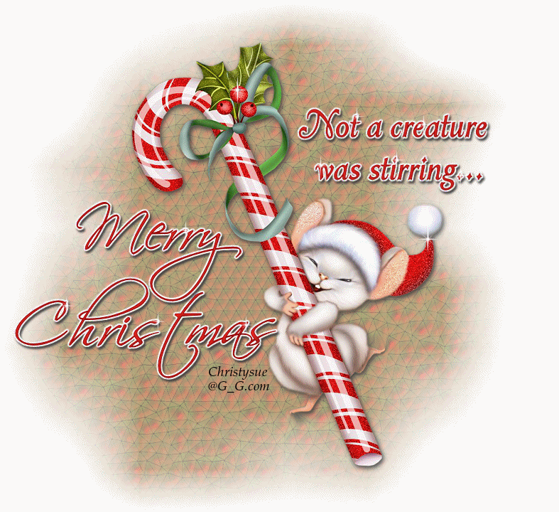 Not a creature was stirring...