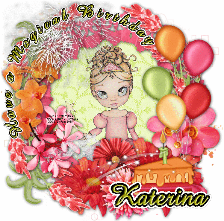 Happy Birthday ~ Katerina