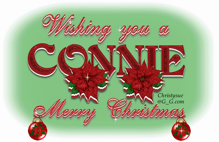 Merry Christmas Connie