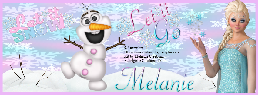 Melanie -Let it snow...fb cover