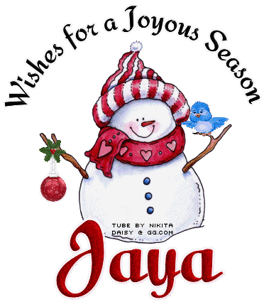 Wishes for a Joyous Season.Jaya