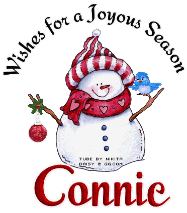 Wishes for a joyous Season. Connie