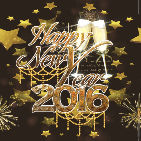 Happy NY 2016 seamless