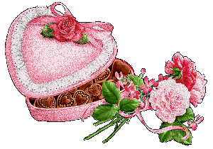 Chocolates and roses