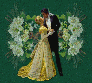 pair with white flowers