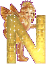 The angel with N letter