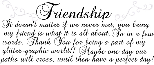 Friendship